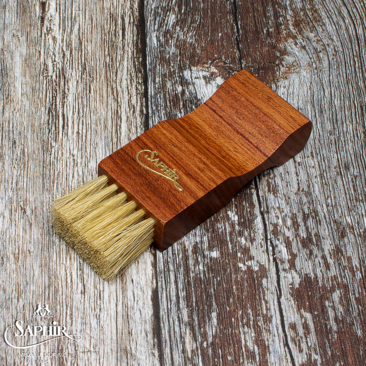 Saphir Brosse Crêpe Bois – Accessoire Entretien Cuir Traditionnel Français Depuis 1920