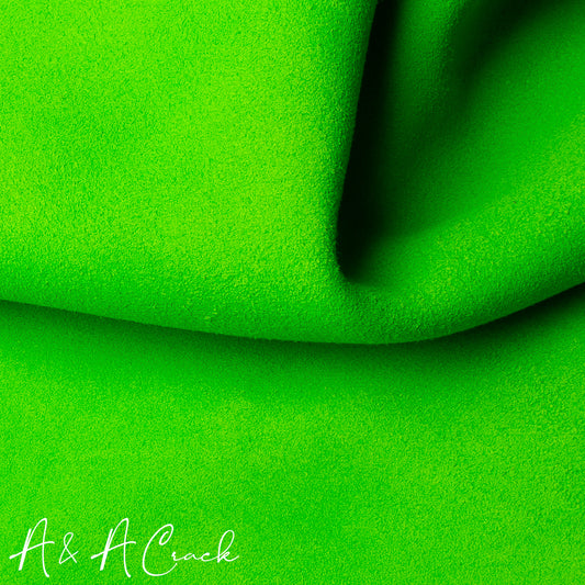 SUEDE KID - NEON GREEN - 0.8/1.0mm