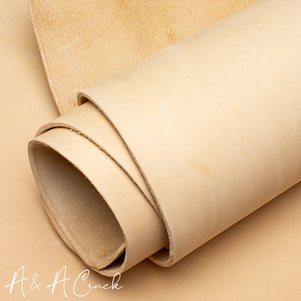 VEG TAN TOOLING SHOULDERS - NATURAL - 2.5/3.0mm – A & A