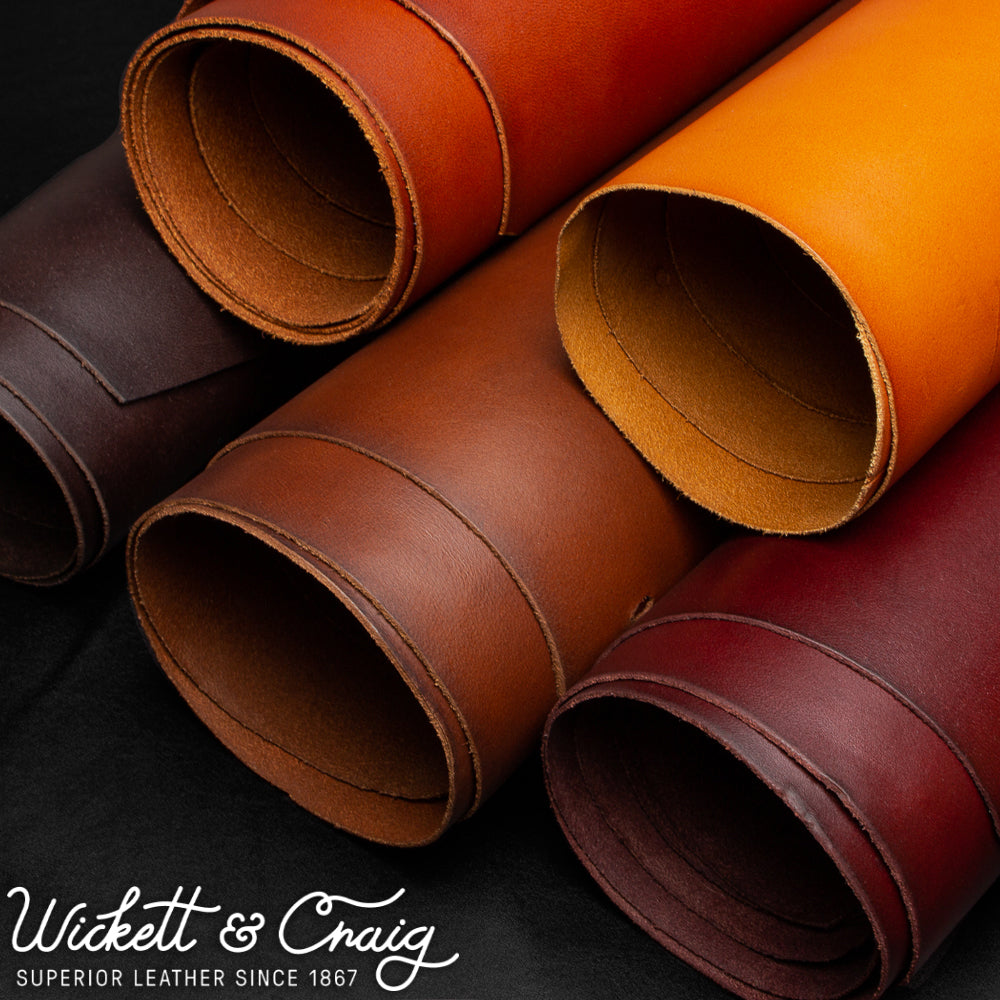 WICKETT & CRAIG ENGLISH BRIDLE - TAN - 1.0/1.2mm