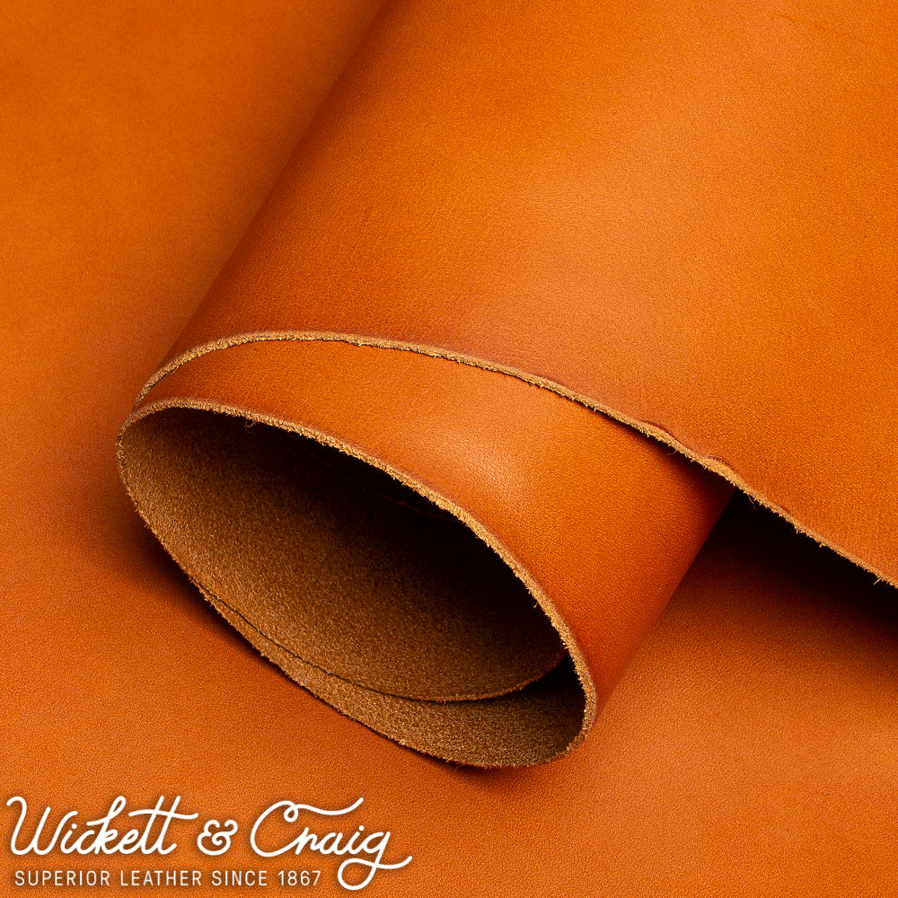 WICKETT & CRAIG ENGLISH BRIDLE - TAN - 1.0/1.2mm